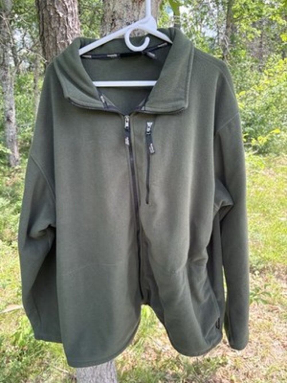 VTG Gander Mountain Guide Series Green Fleece Jacket Men's 2XLT Big Tall Outdoor